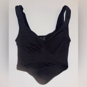 Black out from under corset tank top